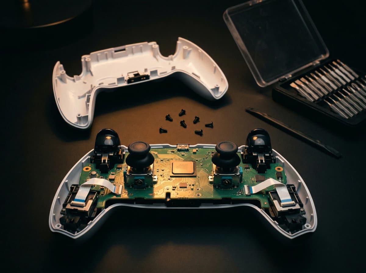 PS5 DualSense Controller Reparatur bei StickFix Wien